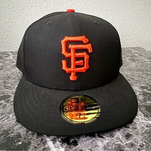 San Francisco Giants New Era 59FIFTY Fitted Hat Unisex Size 7 3/4 SF Giants Hat